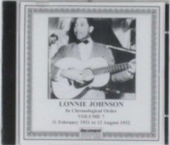 Vol.7 1931 - 1932 - Lonnie Johnson - Music - DOCUMENT - 0714298506921 - September 7, 2004