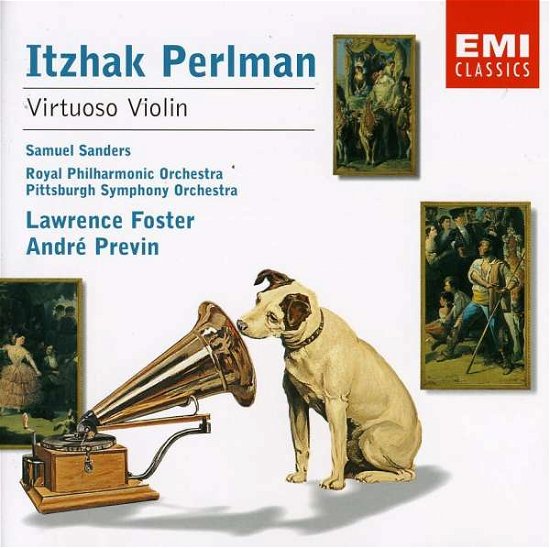 Cover for Itzhak Perlman · Virtuoso Violin (CD) (2001)