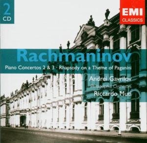 Piano Concertos Nos 2 & 3 / Rhapsody on a Theme of - Rachmaninoff / Gavrilov / Pco / Muti - Musik - WARNER CLASSICS - 0724358577921 - 10. august 2004