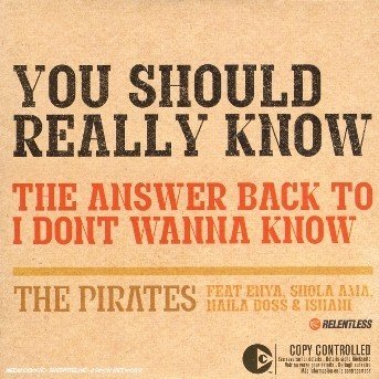 Pirates-you Should Really Know CD Sing - Pirates - Musikk -  - 0724386747921 - 