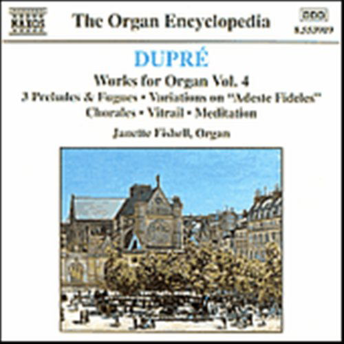 Cover for Dupre / Fishell · Works for Organ 4 (CD) (1998)