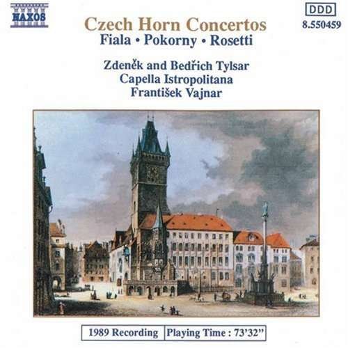 Cover for Czech Horn Concertos / Various (CD) (1993)