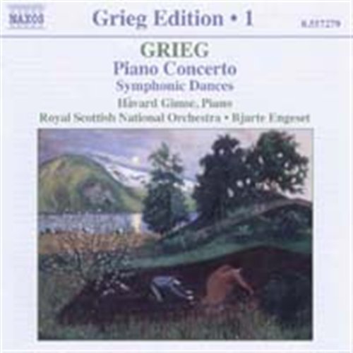 Piano Concerto - Grieg / Gimse / Engeset / Royal Scottish Natl Orch - Musiikki - NAXOS - 0747313227921 - tiistai 15. kesäkuuta 2004