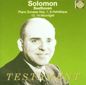 Piano Sonatas Testament Klassisk - Solomon - Musik - DAN - 0749677118921 - 2000