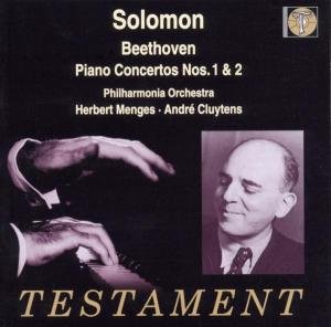 Solomon · Piano Concerto 1  + 2 Testament Klassisk (CD) (2000)