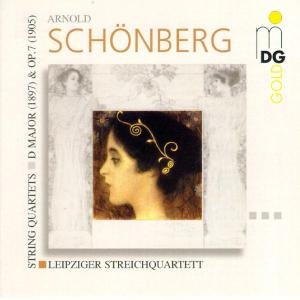 Cover for Schoenberg / Leipzig String Quartet · String Quartet D Major / String Quartet Op 7 (CD) (1999)