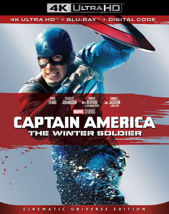 Cover for Captain America: Winter Soldier (4K Ultra HD) (2019)