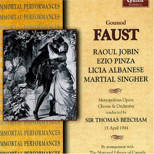 Faust 1944 - Metropolitan Opera / Jobin / Pinza - Musik - GUILD - 0795754225921 - 26. november 2003