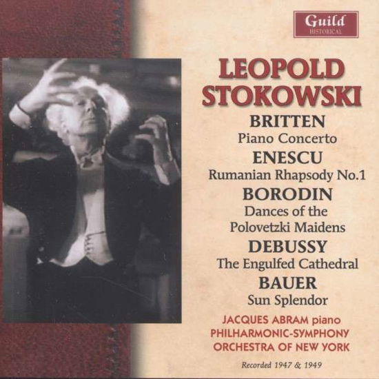 Cover for Enescu / Stokowski (CD) (2015)