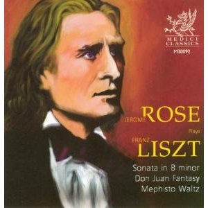 Jerome Rose - Liszt Franz - Música - MEDMA - 0802210300921 - 23 de outubro de 2008