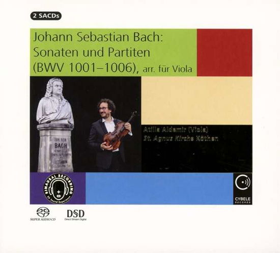 Cover for Atilla Aldemir · J.S.Bach: Sonatas And Partitas (Bwv 1001-1006). Arr. For Viola (CD) (2020)