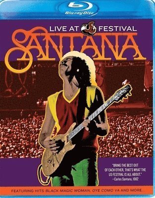 Cover for Santana · Live at the Us Festival (Blu-ray) (2019)