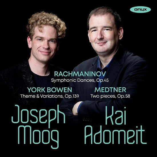 Cover for Joseph Moog / Kai Adomeit · Rachmaninoff / York Bowen &amp; Medtner (CD) (2023)