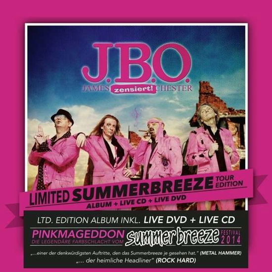 Cover for J.b.o. · Nur Die Besten Werden Alt (CD) [Tour edition] (2015)