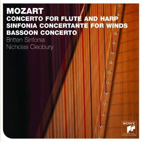 Cover for Mozart / Britten Sinfonia · Mozart: Concerto for Flute &amp; Harp (CD) (2021)