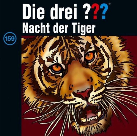 Cover for Die Drei ??? · 159/nacht Der Tiger (CD) (2013)