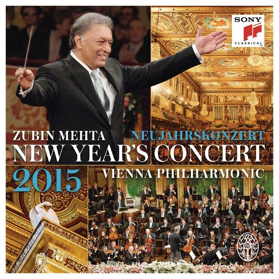 New Year's Concert 2015 - Vienna Philharmonic and Zubin Mehta - Musik - SONY CLASSICAL - 0888750354921 - 12. Januar 2015