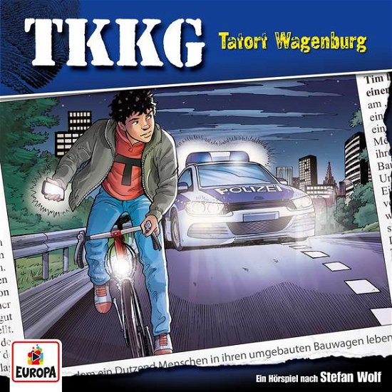 Cover for Tkkg · 196/tatort Wagenburg (CD) (2016)