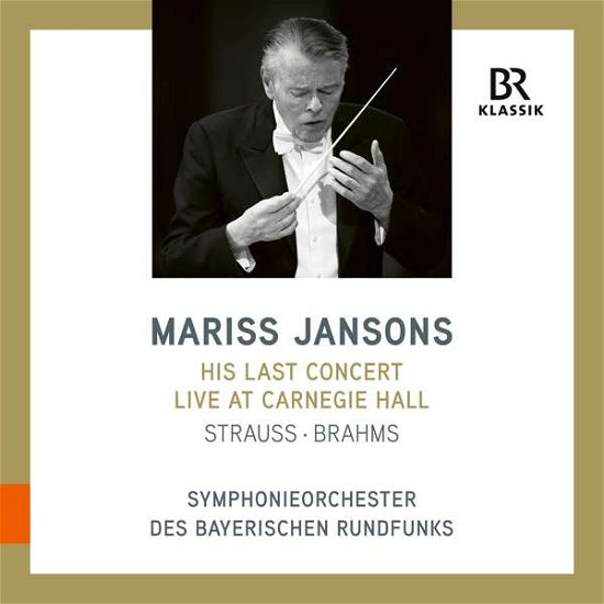Cover for Mariss Jansons · His Last Concert Live at Carnegie Hall (CD) (2020)