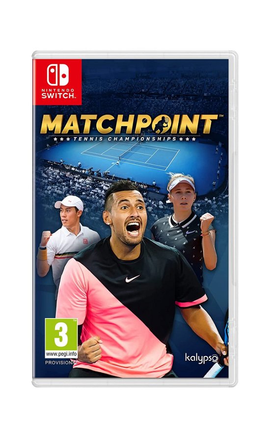 Cover for Kalypso · Matchpoint Tennis Championships  Legends Edition Switch (MERCH) (2022)