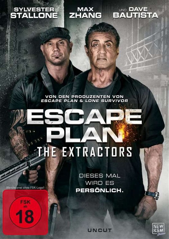 Cover for Escape Plan - The Extractors (DVD) (2019)