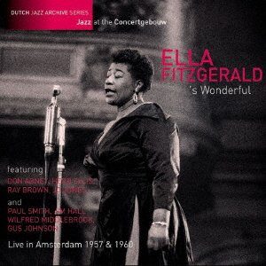 Cover for Ella Fitzgerald · 's Wonderful / Live in Amsterdam 1957 &amp; 1960 (CD) [Japan Import edition] (2017)