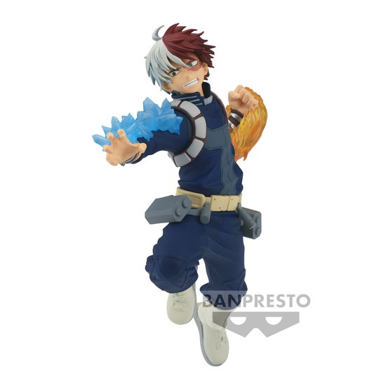 Cover for My Hero Academia: The Amazing Heroes Plus Vol. 5 · Shoto Todoroki Figure (MERCH)