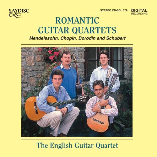 Cover for Romantic Guitar Quartets (CD) (2008)