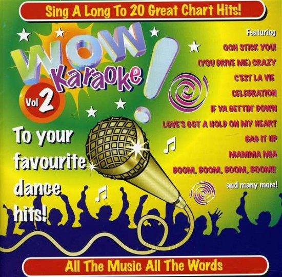 Cover for Wow Let's Karaoke 2 / Various · Wow! Karaoke Vol.2 (CD) (2001)
