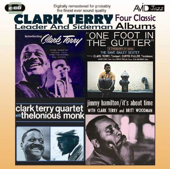 Cover for Clark Terry · Four Classic Albums (Introducing Clark Terry / One Foot In The Gutter / Clark Terry Quartet With Thelonious Monk / Its About Time) (CD) (2013)