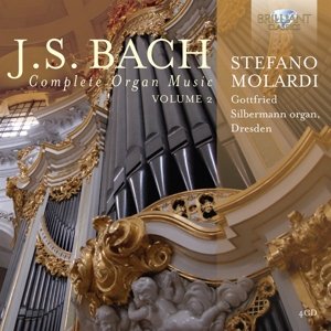 Cover for Stefano Molardi · J.S Bach: Complete Organ Music. Vol. 2 (CD) [Box set] (2014)