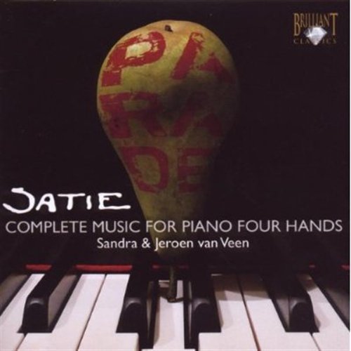 Cover for Satie · Complete Works For Piano Four Hands (CD) (2009)