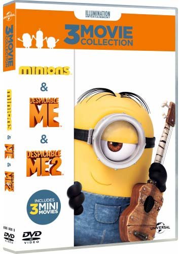 Minions / Despicable Me / Despicable Me 2 - 3 Movie Collection - Filmes - Universal - 5053083048921 - 20 de novembro de 2015