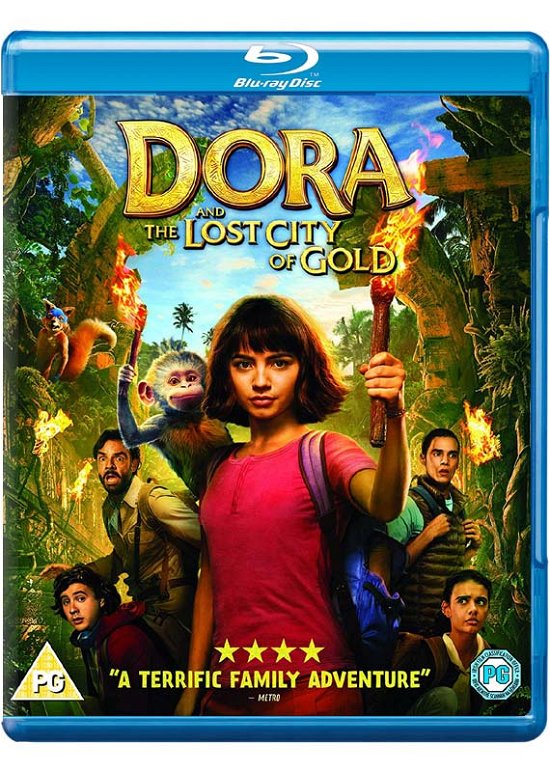 Cover for Dora and the Lost City of Gold BD · Dora The Explorer - Dora And The Lost City Of Gold (Blu-ray) (2019)