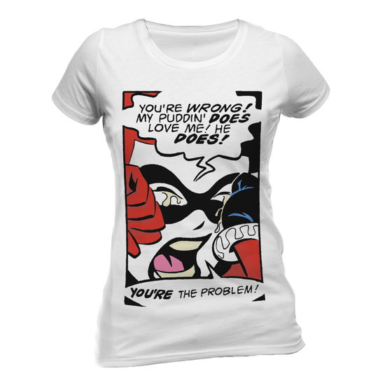 Cover for Harley Quinn · You're the Problem (Fitted) (MERCH) [size S]