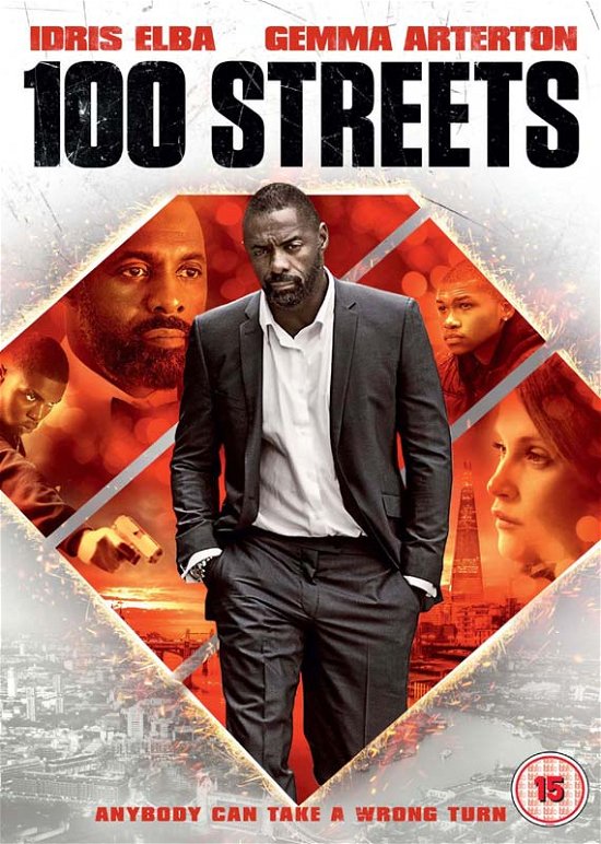Cover for 100 Streets (DVD) (2017)