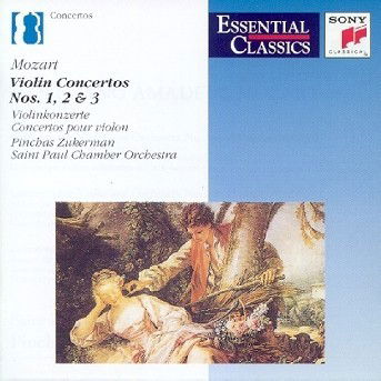 Cover for Mozart · Violin Concertos Nos 1,2&amp; 3 (CD) (2009)