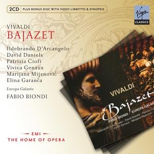 Cover for Fabio Biondi · Vivaldi bajazet (CD) (2014)