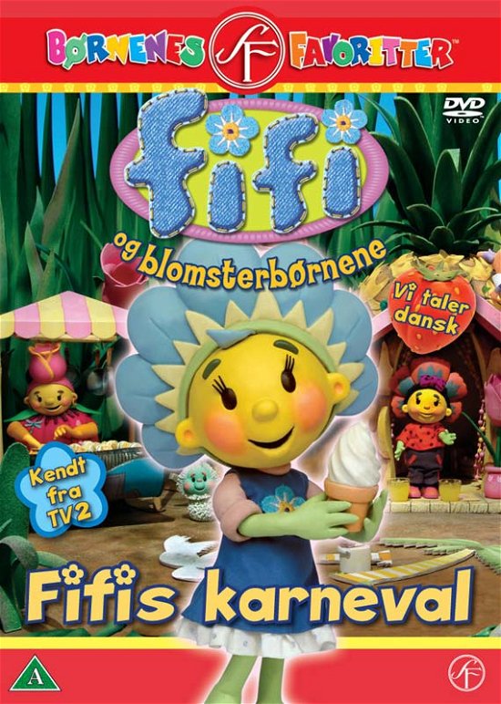 Cover for Fifi &amp; Blomsterbørnene 12 · Fifi &amp; Blomsterbørnene 12 - Fifis Karneval (DVD) (2012)