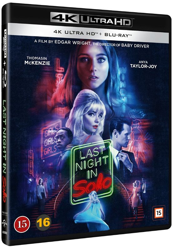 Cover for Last Night In Soho (4K UHD + Blu-ray) (2022)