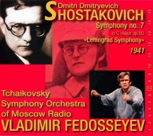 Cover for Shostakovich / Tchaikovsky Sym Orch / Fedoseyev · Symphony 7 / Leningrad (CD) (2008)