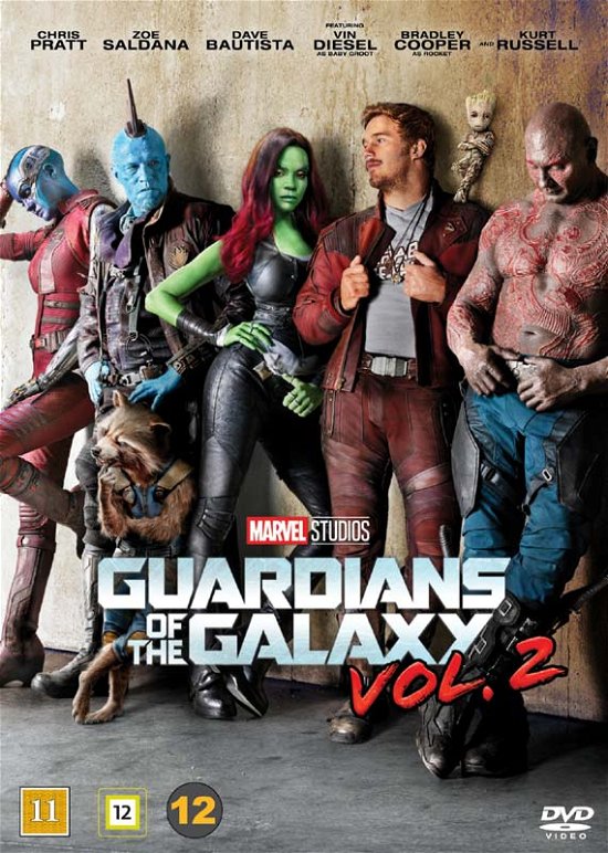 Cover for Guardians of the Galaxy · Guardians of the Galaxy Vol. 2 (DVD) (2017)