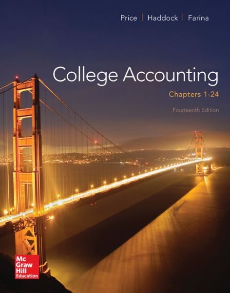 Cover for John Price · College Accounting (Chapters 1-24) (Hardcover Book) (2014)