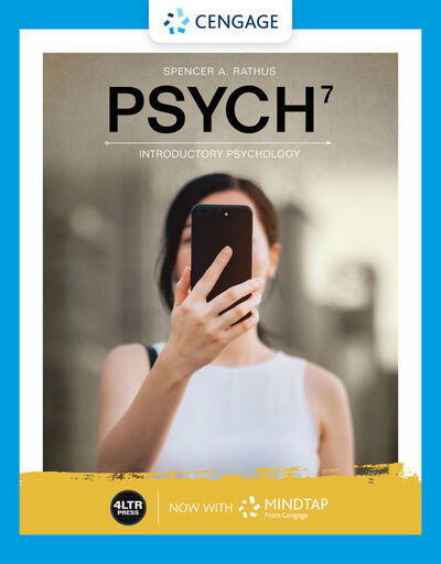 Cover for Rathus, Spencer (The College of New Jersey) · Psych (Paperback Book) (2021)