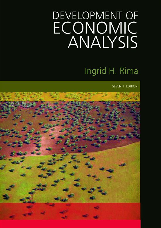 Cover for Rima, Ingrid H. (Temple University, USA) · Development of Economic Analysis (Taschenbuch) (2008)