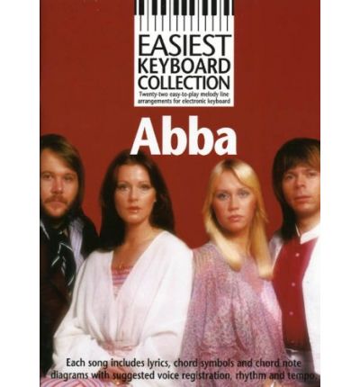 Cover for Easiest Keyboard Collection: Abba (Book) (1999)