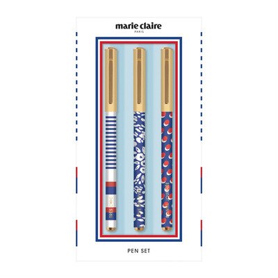 Marie Claire Everyday Pen Set - Galison - Merchandise - Galison - 9780735360921 - 24. september 2019