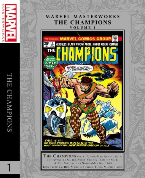 Cover for Chris Claremont · Marvel Masterworks: The Champions Vol. 1 (Hardcover Book) (2016)