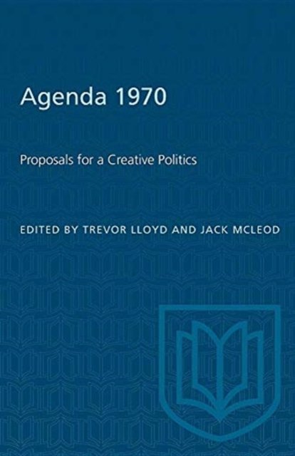 Cover for Agenda 1970: Proposals for a Creative Politics - Heritage (Paperback Book) (1968)
