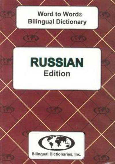 Cover for C. Sesma · English-Russian &amp; Russian-English Word-to-Word Dictionary (Taschenbuch) [2 Revised edition] (2011)